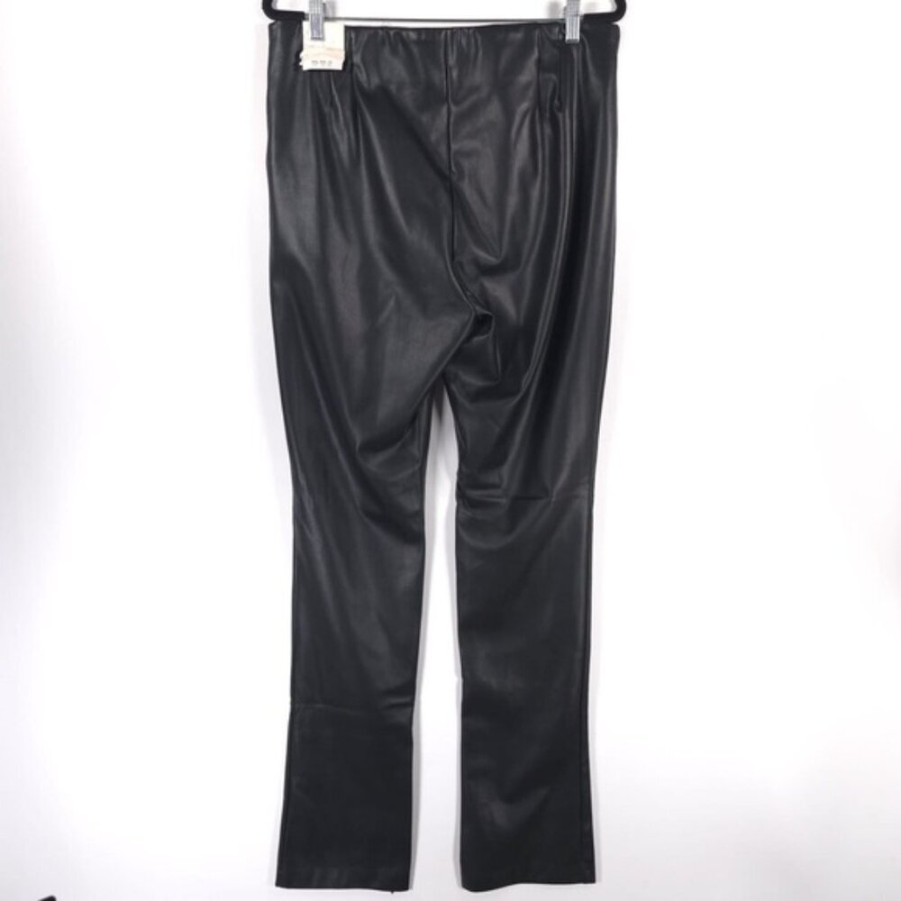 NWT ZARA Women’s Faux Leather Pants Ankle Zip Size Zip 7385/457/800 Size‎ XXL